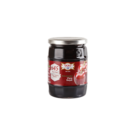 Üçel Vişne Reçeli Glikozsuz 680gr - Yöresel Lezzet