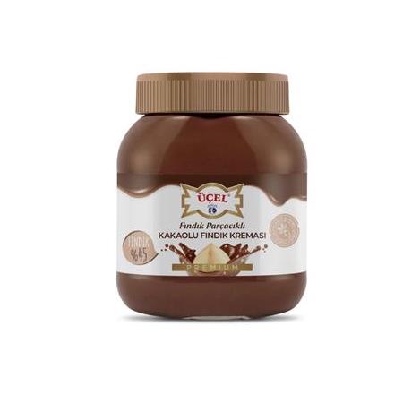 Üçel Kakaolu Fındık Kreması (Fındık Parçacıklı) 700 gr
